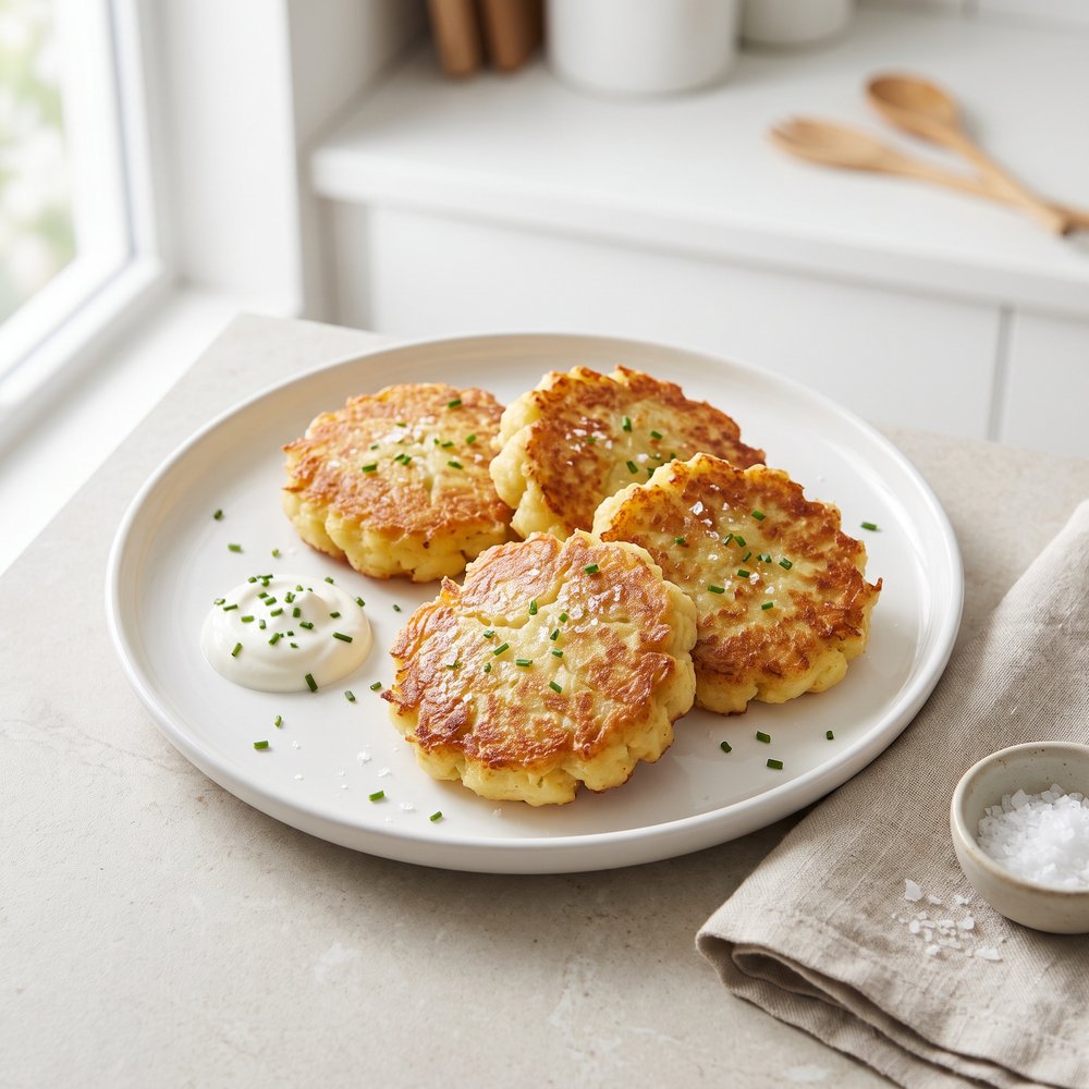 Crispy Fried Mashed Potato Patties