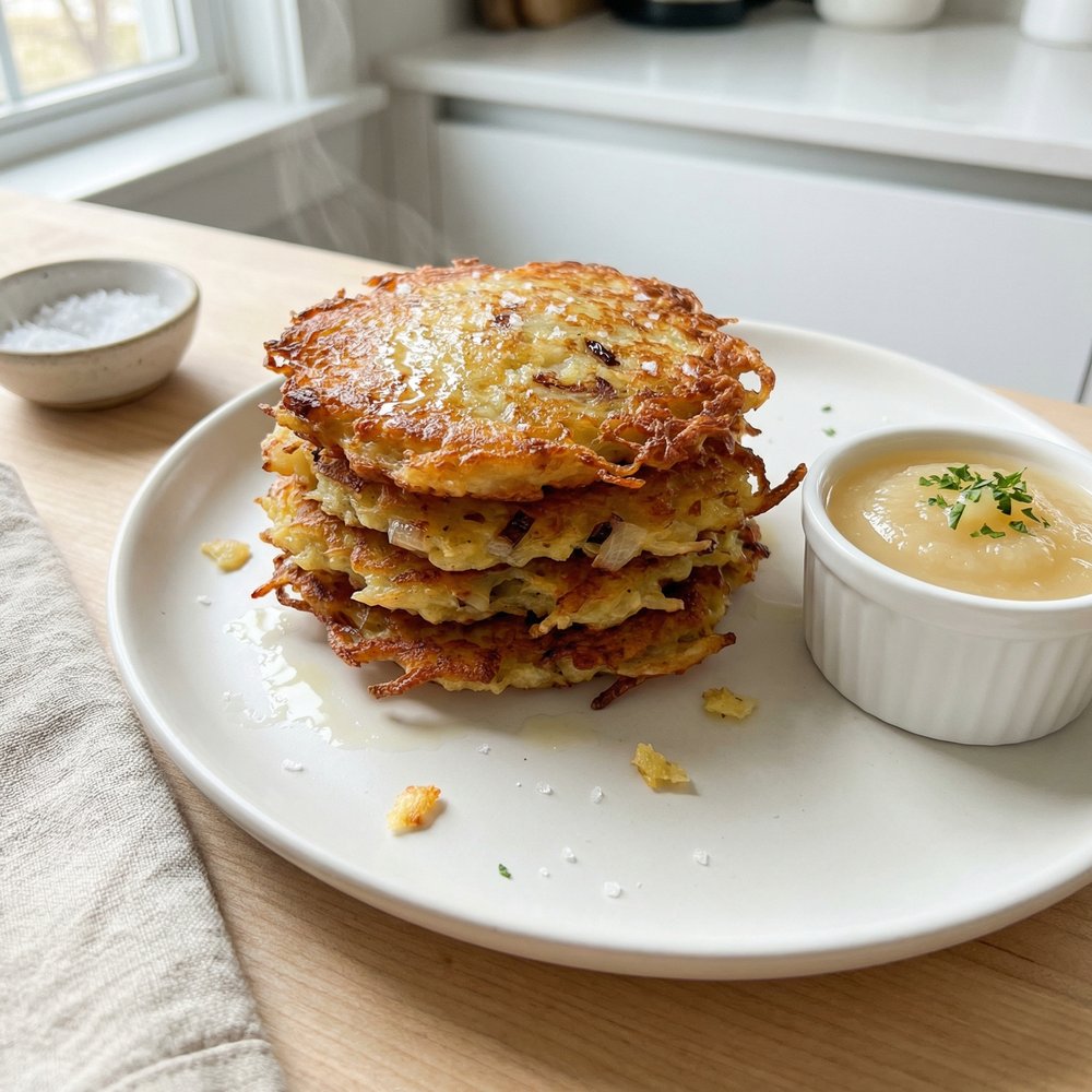 Reibekuchen – Traditional German Potato Pancakes