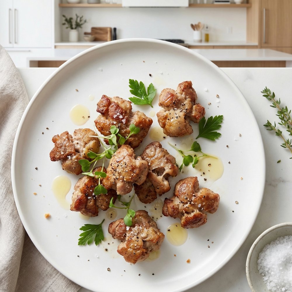 Crispy Fried Beef Sweetbreads