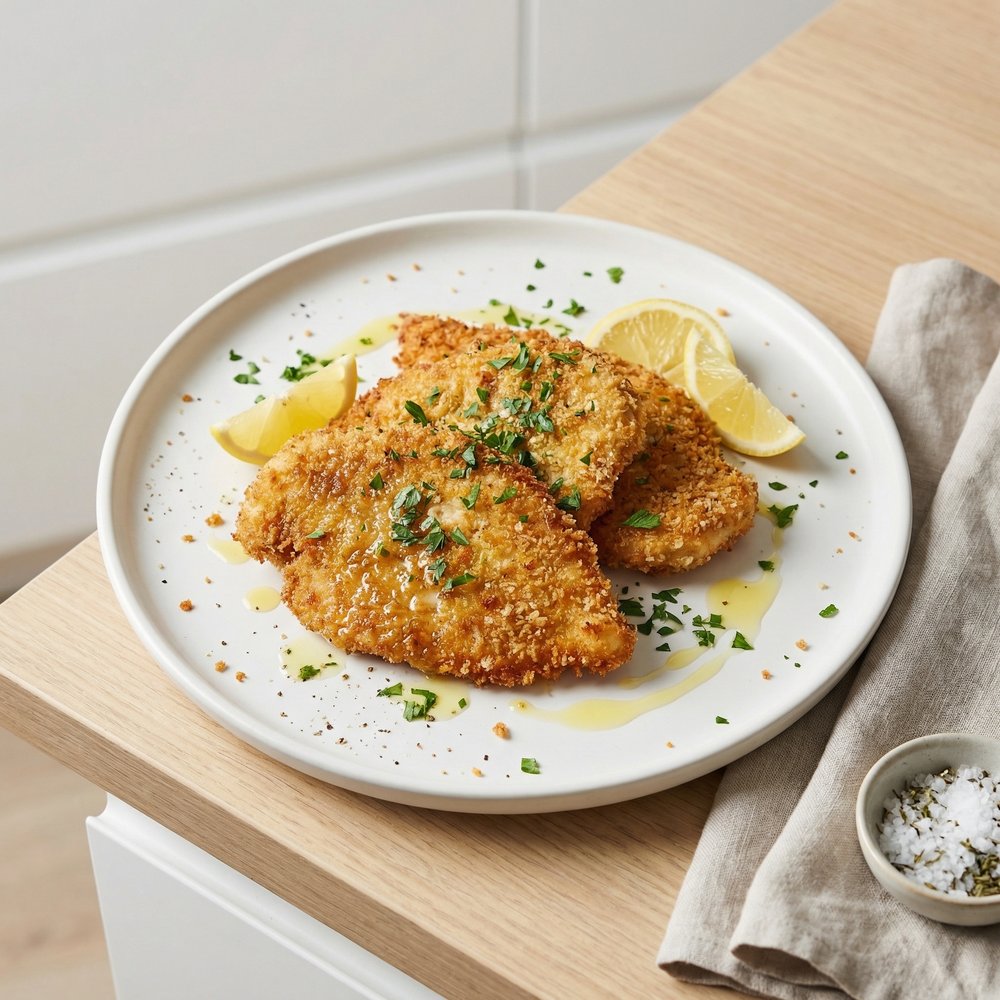 Crunchy Panko-Coated Chicken Breasts