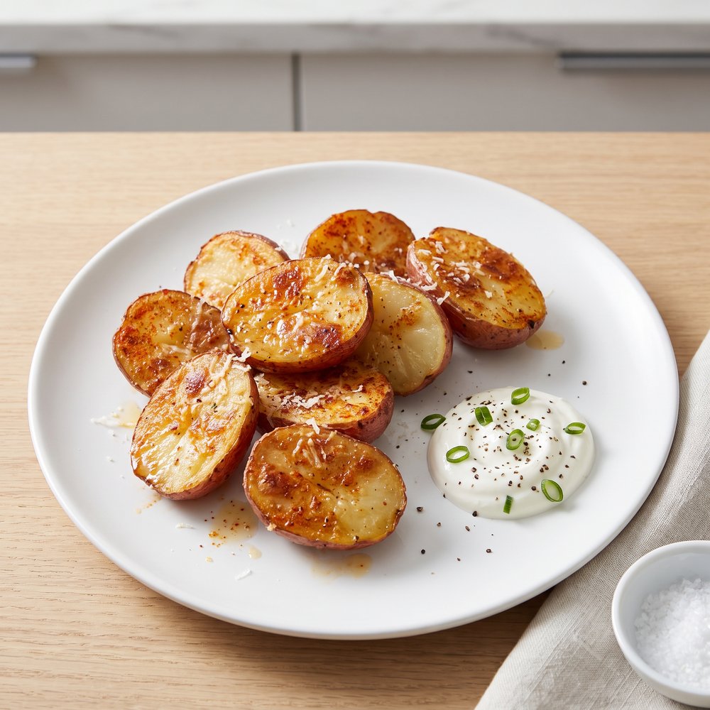 Crispy Parmesan-Roasted Red Potatoes