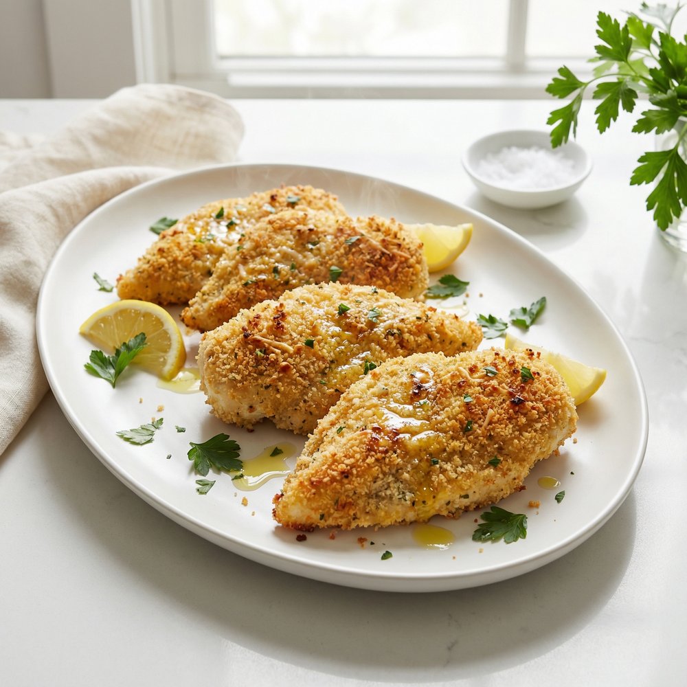 Parmesan-Crusted Chicken Breasts