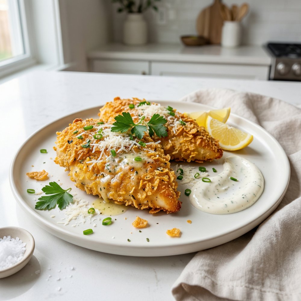 Breaded Parmesan Ranch Chicken