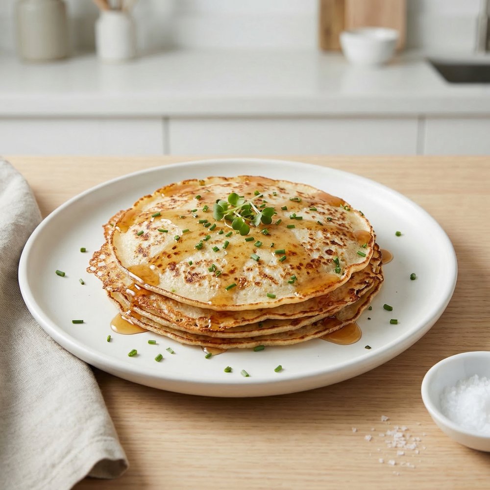 Rice Flour Griddle Pancakes