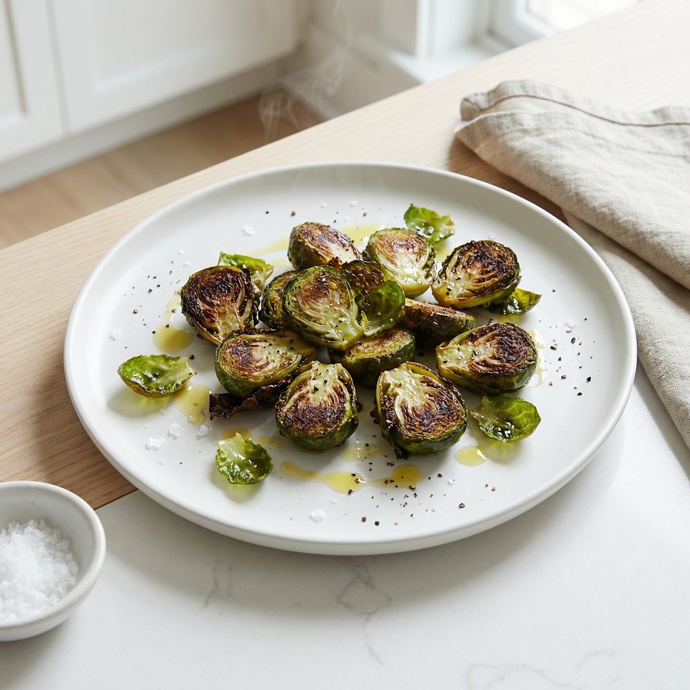 Simply Roasted Brussels Sprouts