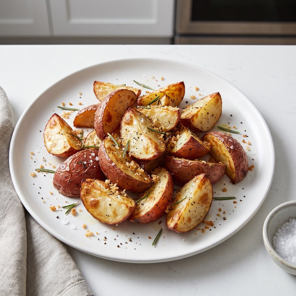 Crispy Roasted Red Potatoes with Rosemary
