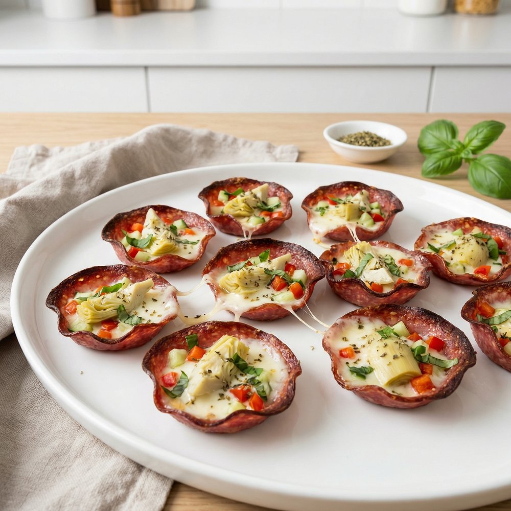 Italian Salami Cups