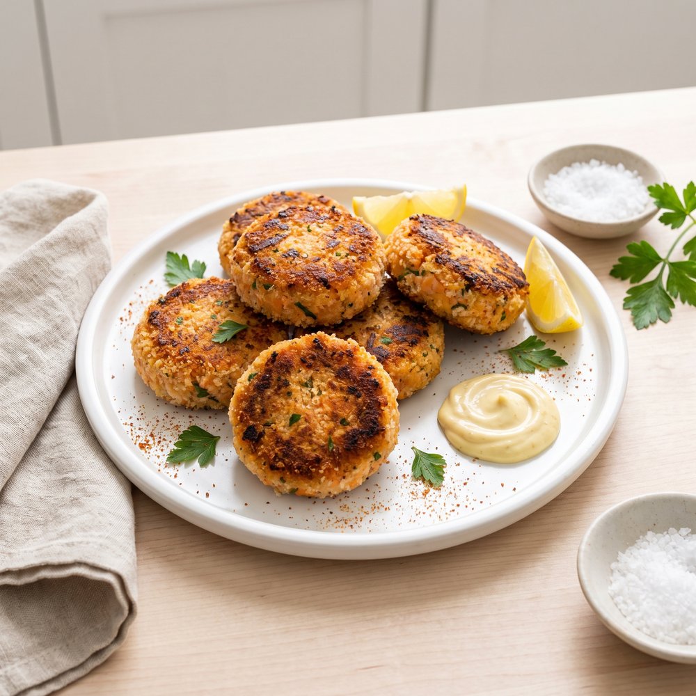 Crispy Salmon Cakes