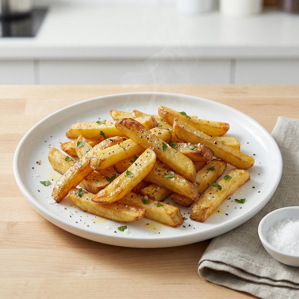 Salt and Pepper Skillet Fries