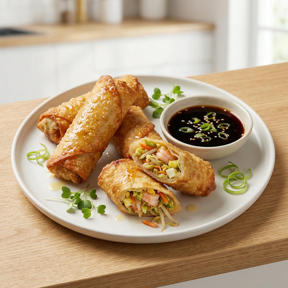 Crispy Shrimp Egg Rolls