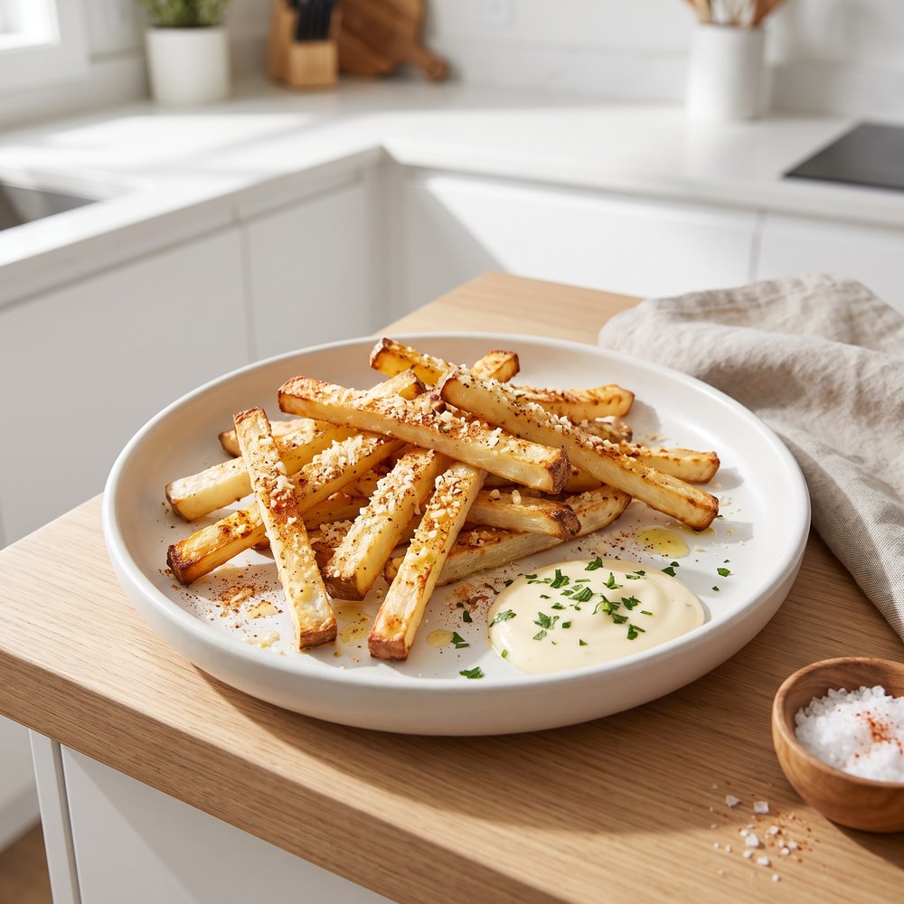 Crispy Turnip "Fries"