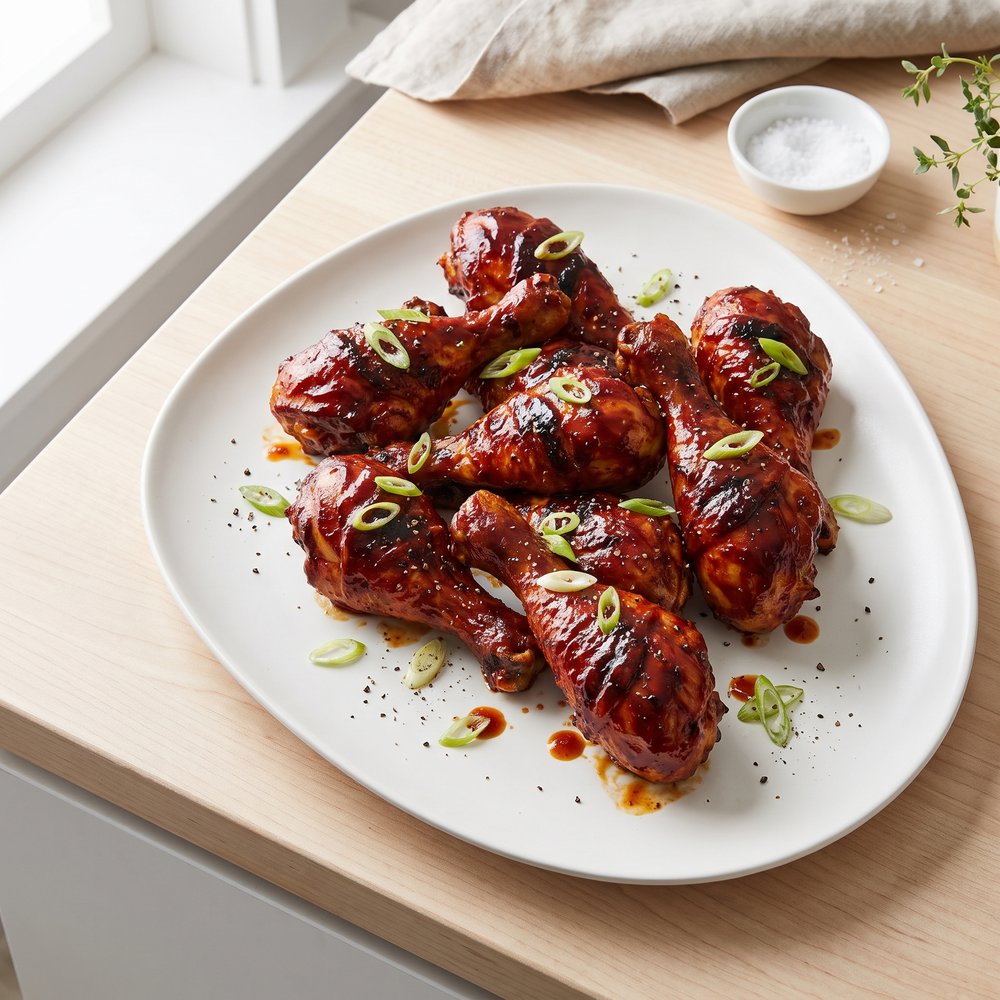 Crockpot Barbecue Chicken Drumsticks