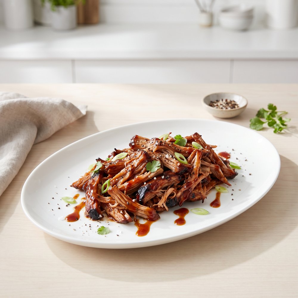 Crockpot Beer-Braised Pulled Pork