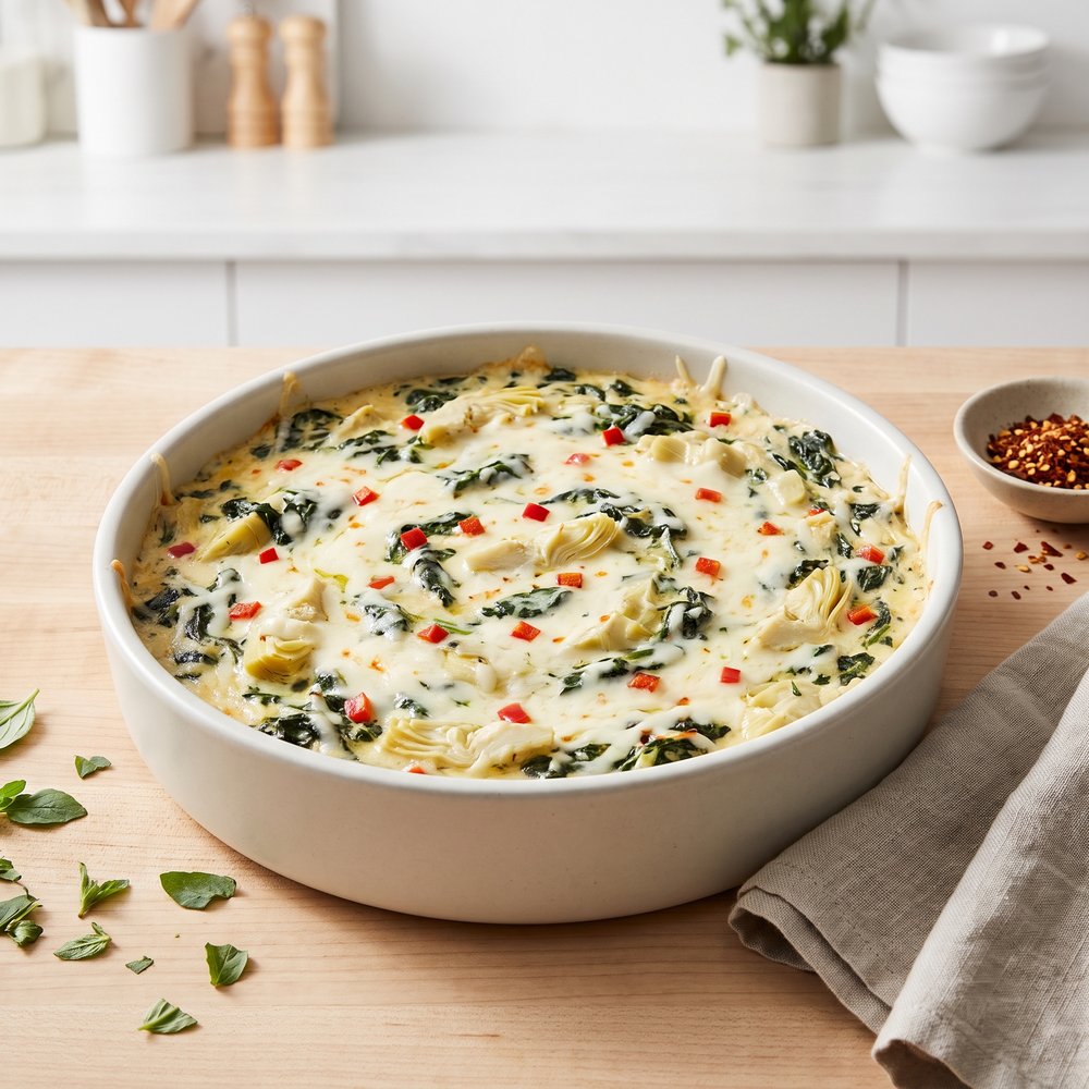 Crowd-Pleaser Spinach and Artichoke Party Dip