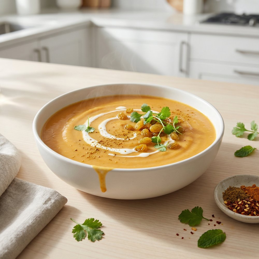 Creamy Curried Carrot Soup