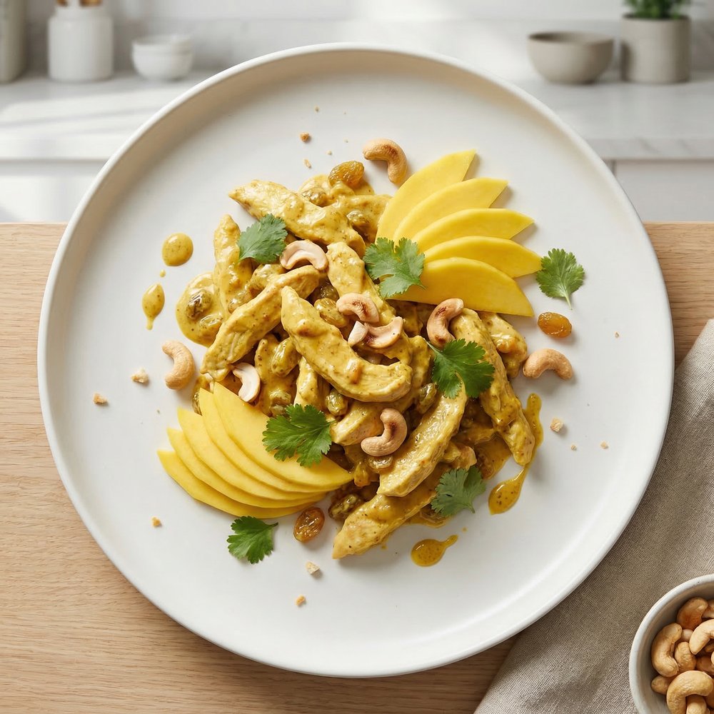 Curried Coronation Chicken Salad
