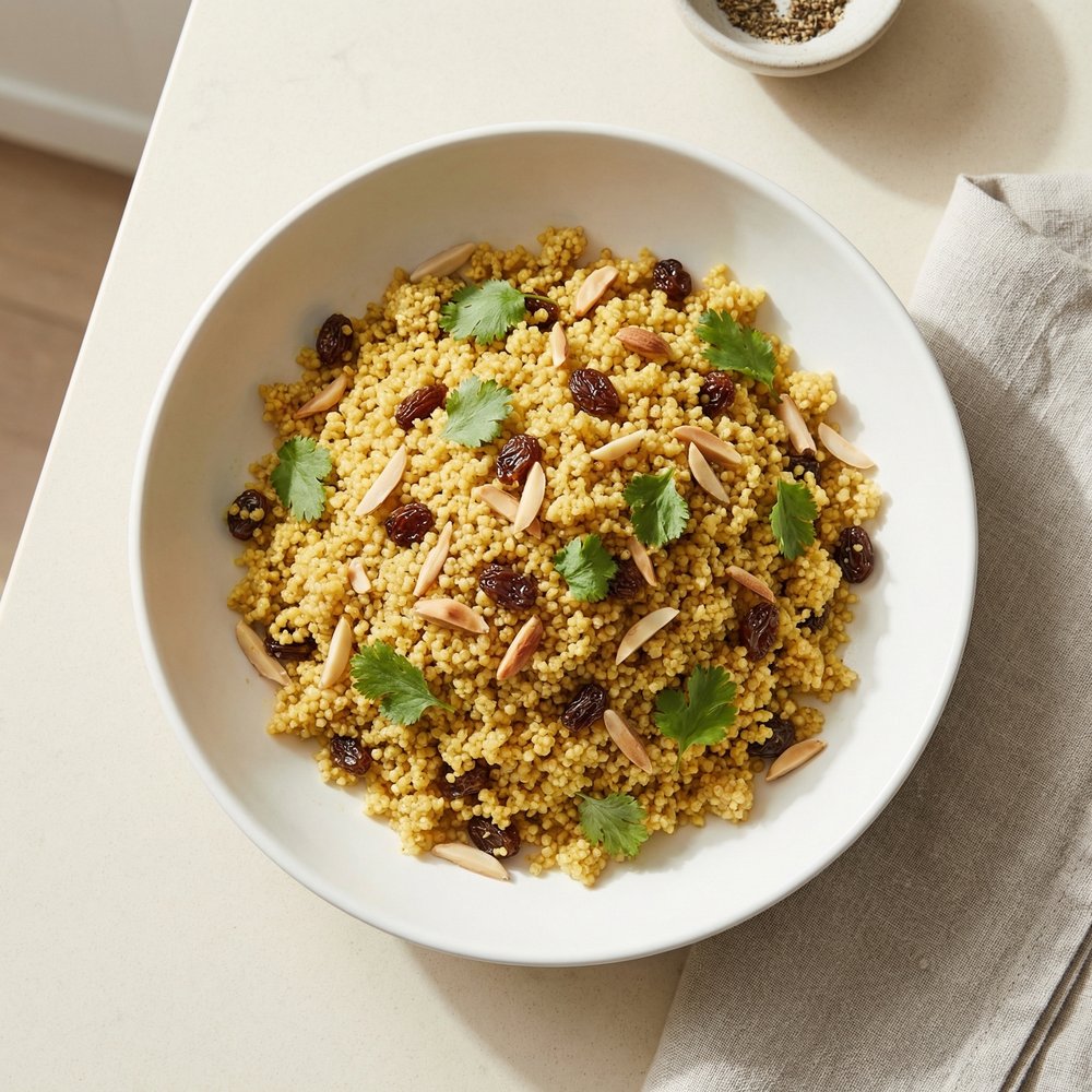 Quick Curried Couscous