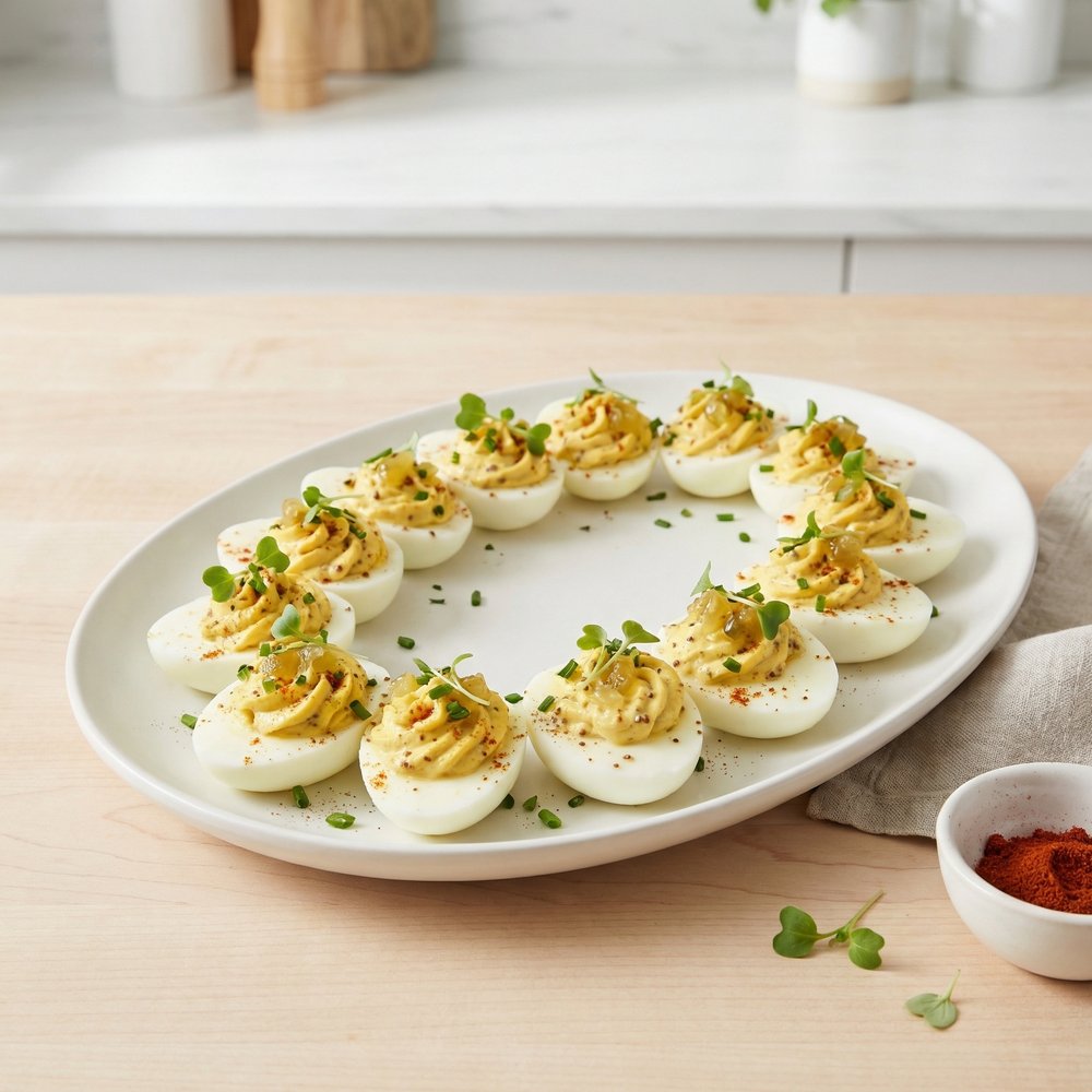 Kimberly's Curried Deviled Eggs