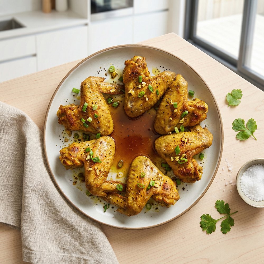 Curried Chicken Wings