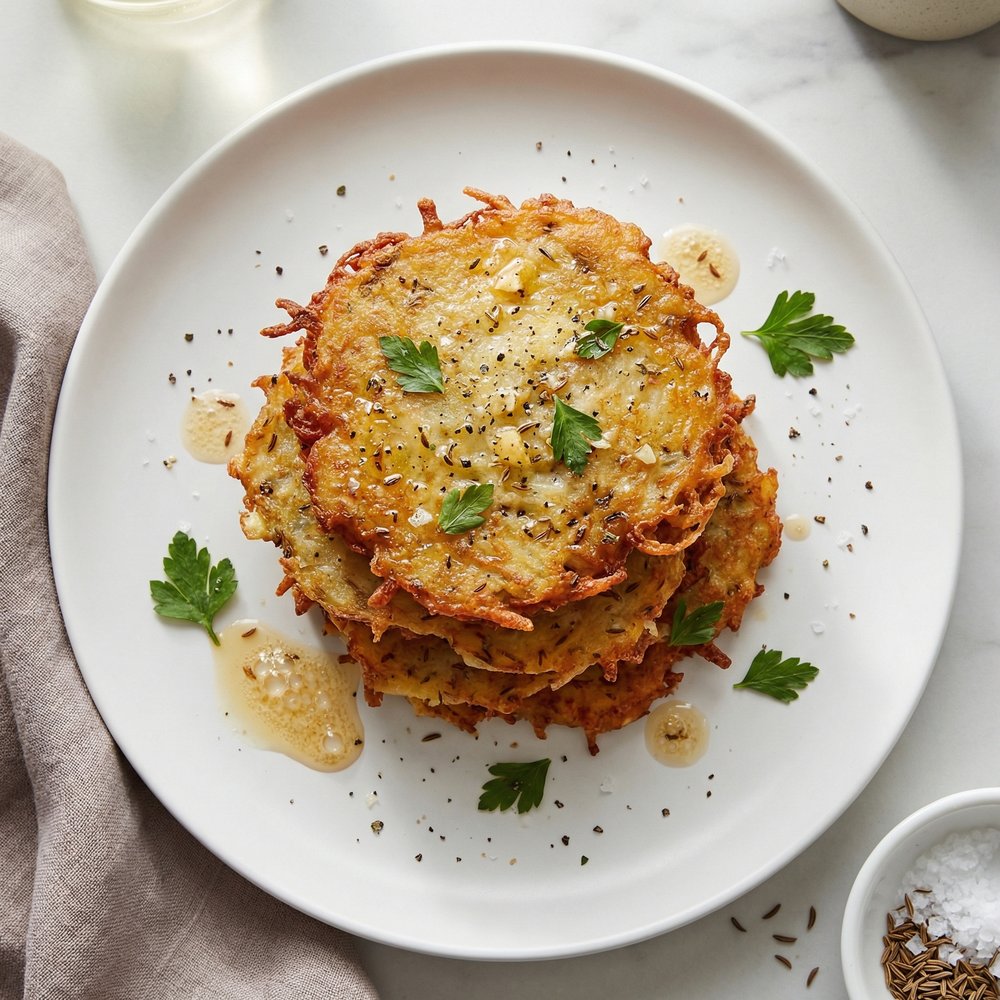Bramboráčky (Czech Potato Pancakes)