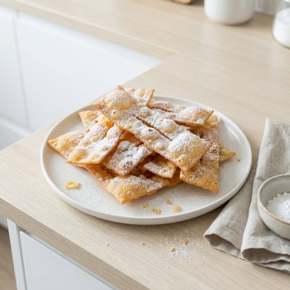 Listy (Bohemian Fried Pastry Ribbons)