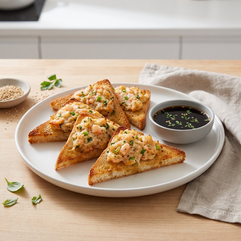 Daddy's Crispy Shrimp Toast Bites