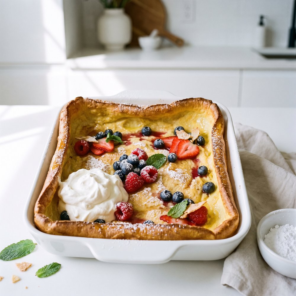 Danish Oven Pancake (Aeggekage)
