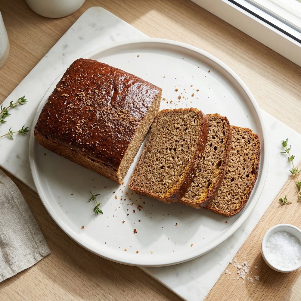 Danish Rugbrod (Rye Bread) for the Bread Machine