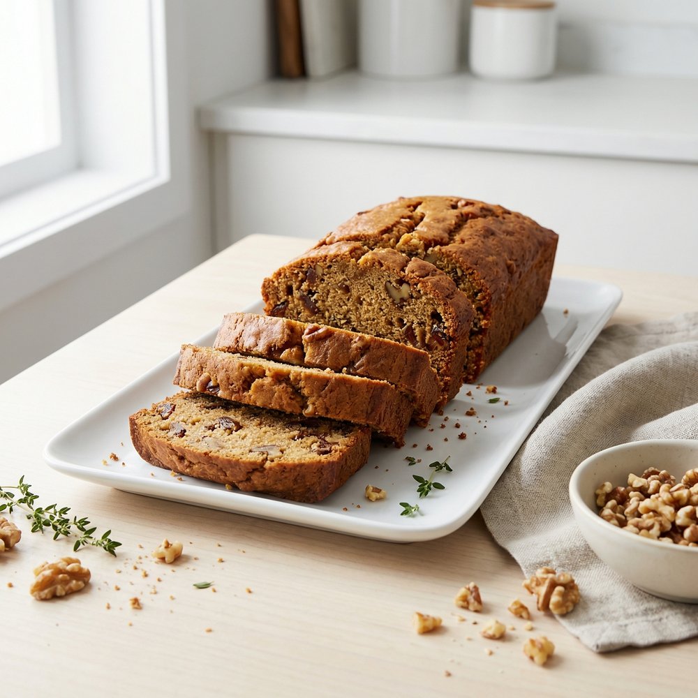Moist Date Nut Bread