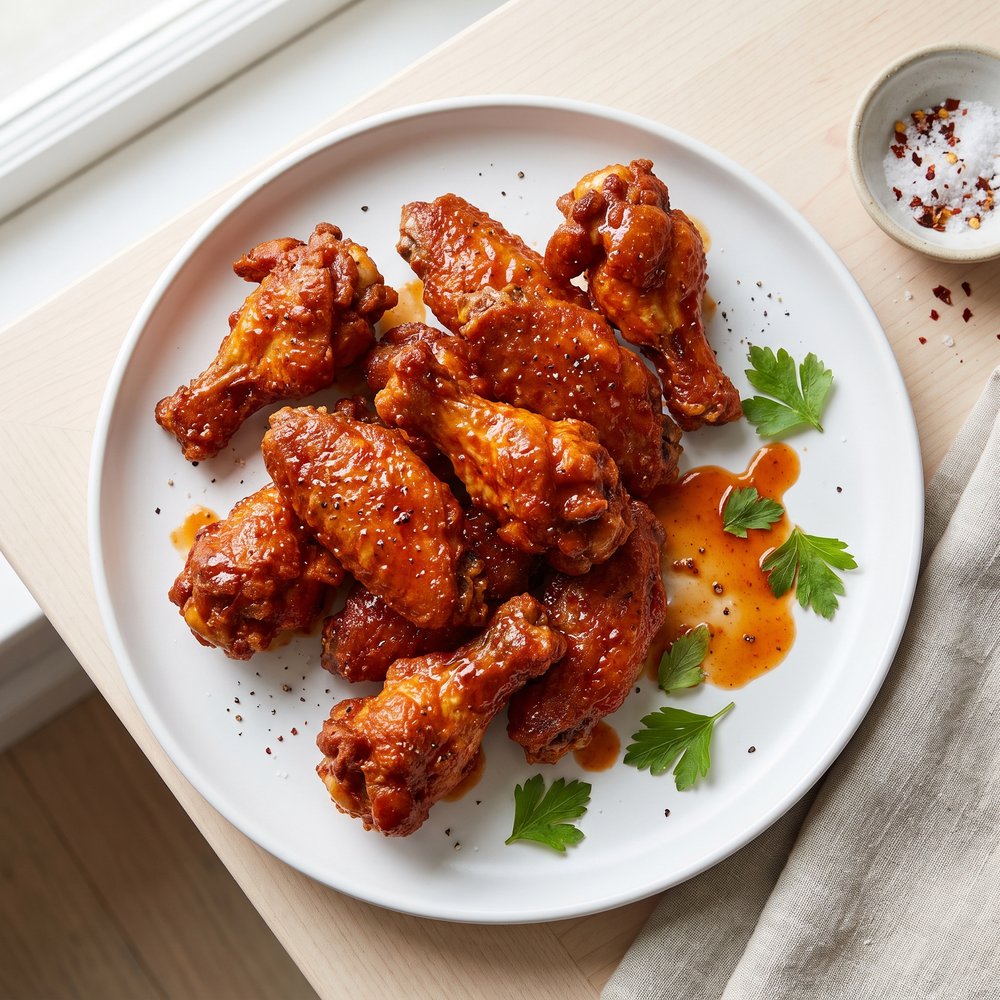 Deep-Fried Hot Wings and Drumettes