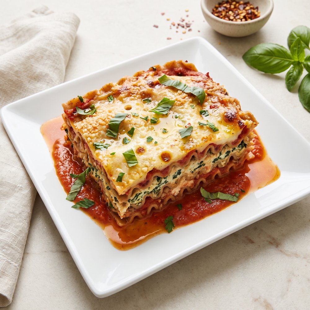 Delicious Spinach and Turkey Lasagna