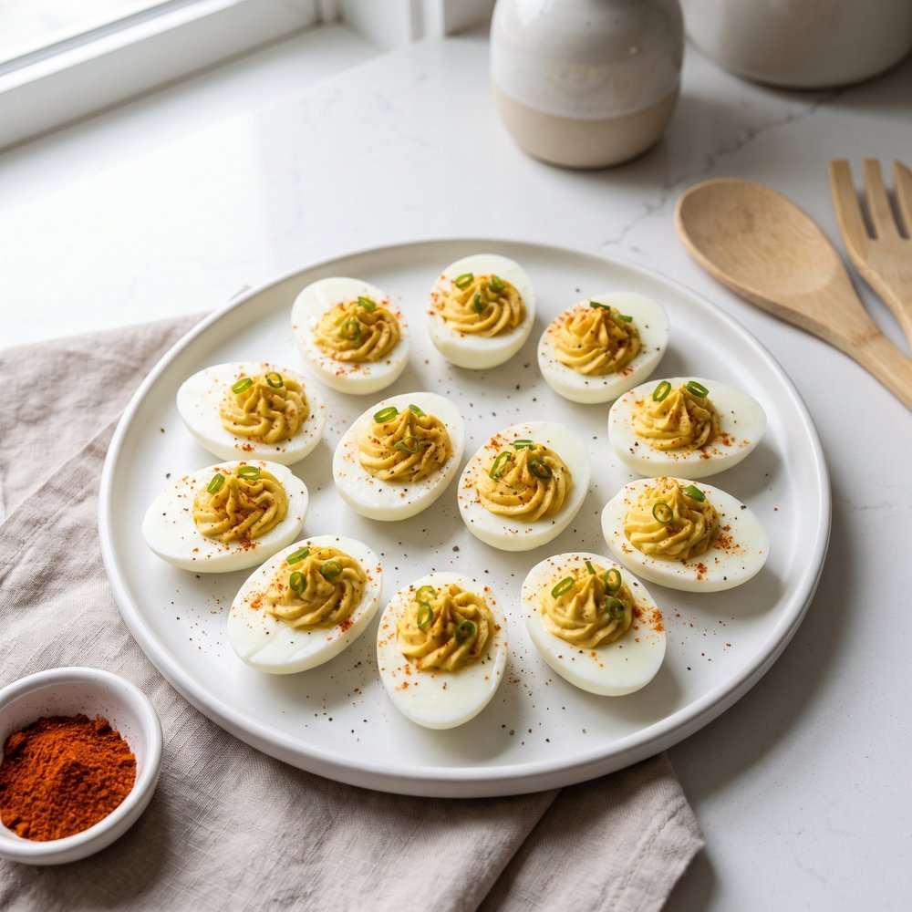 Deviled Eggs with Zip