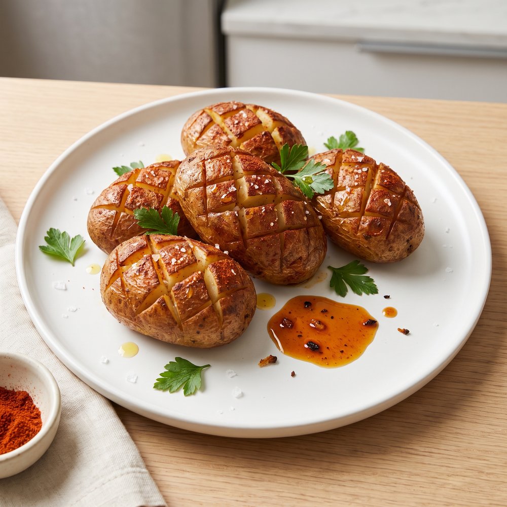 Diamond-Cut Roast Potatoes