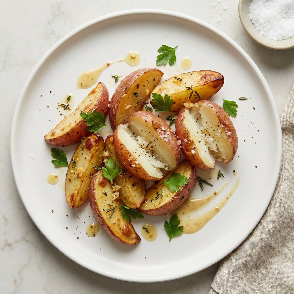 Roasted Potatoes with Dijon
