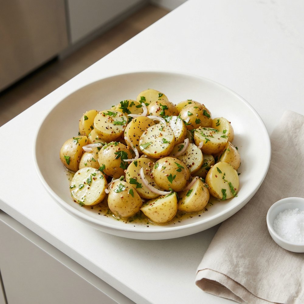 Simple Parisian-Style Potato Salad
