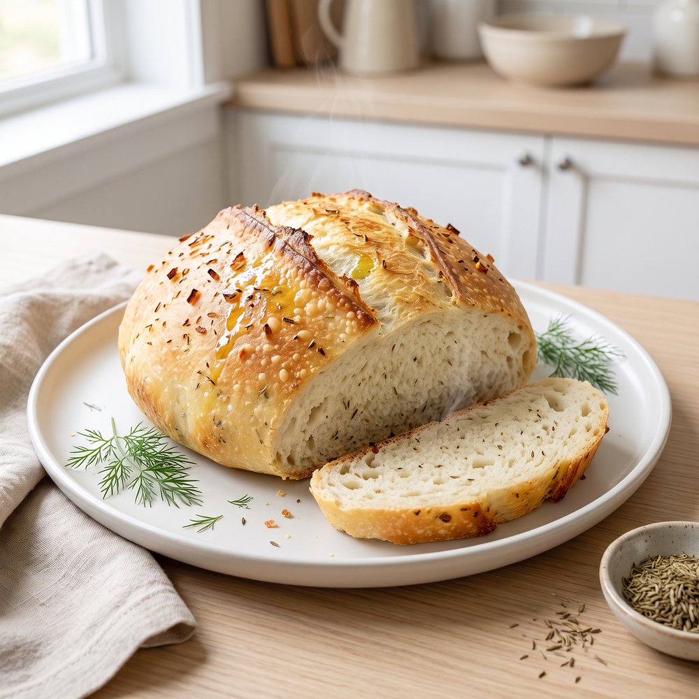 Dill and Onion Cottage Bread