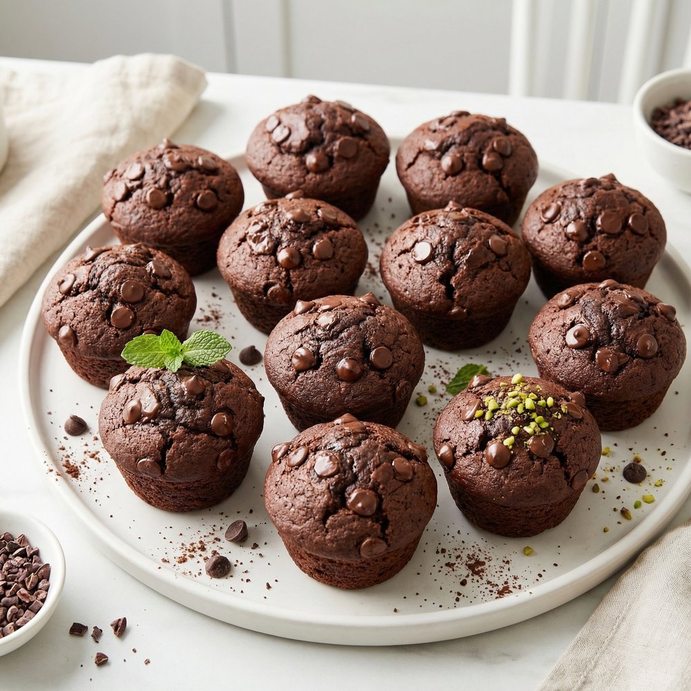 Extra-Tender Chocolate Chip Muffins