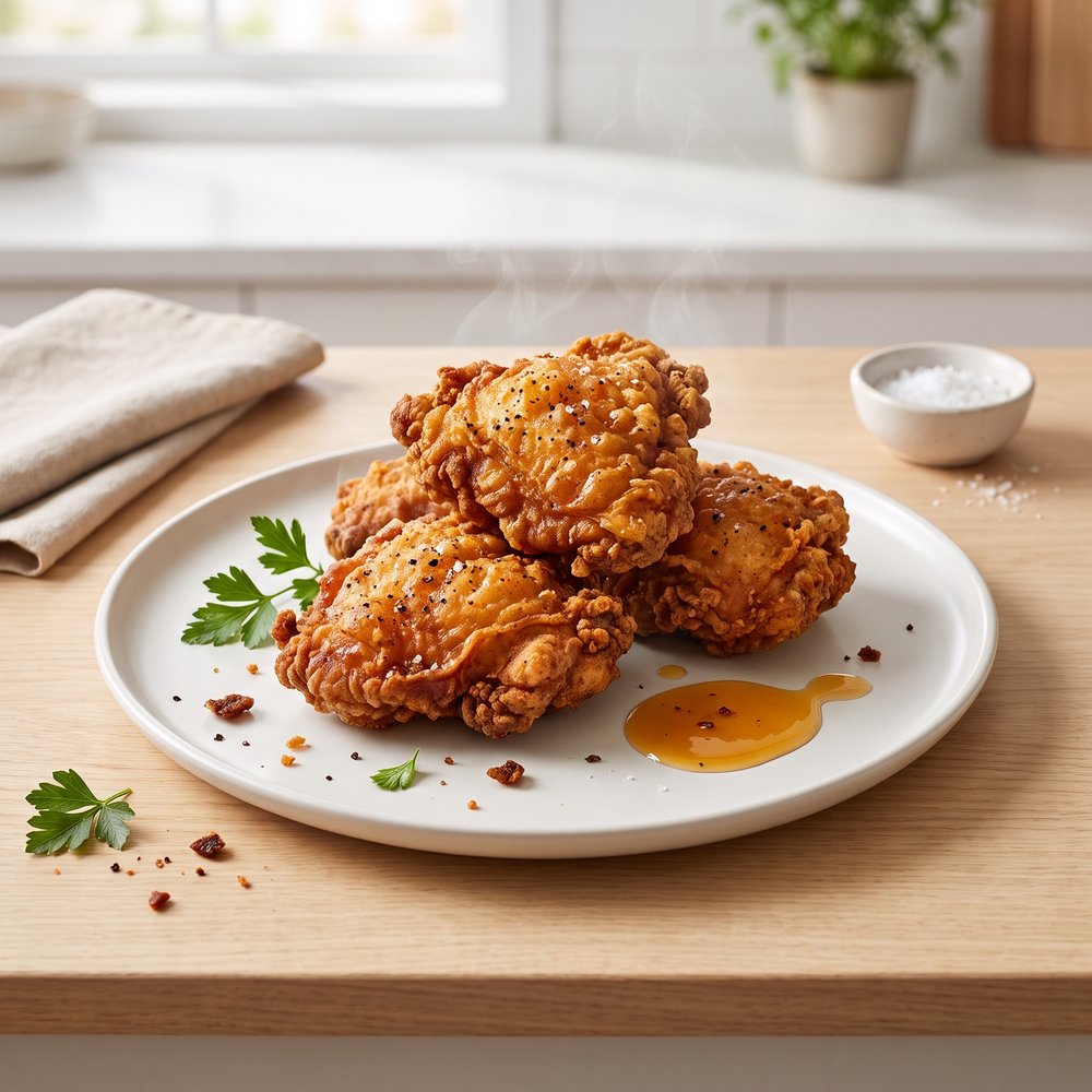 Down-Home Buttermilk Crispy Fried Chicken