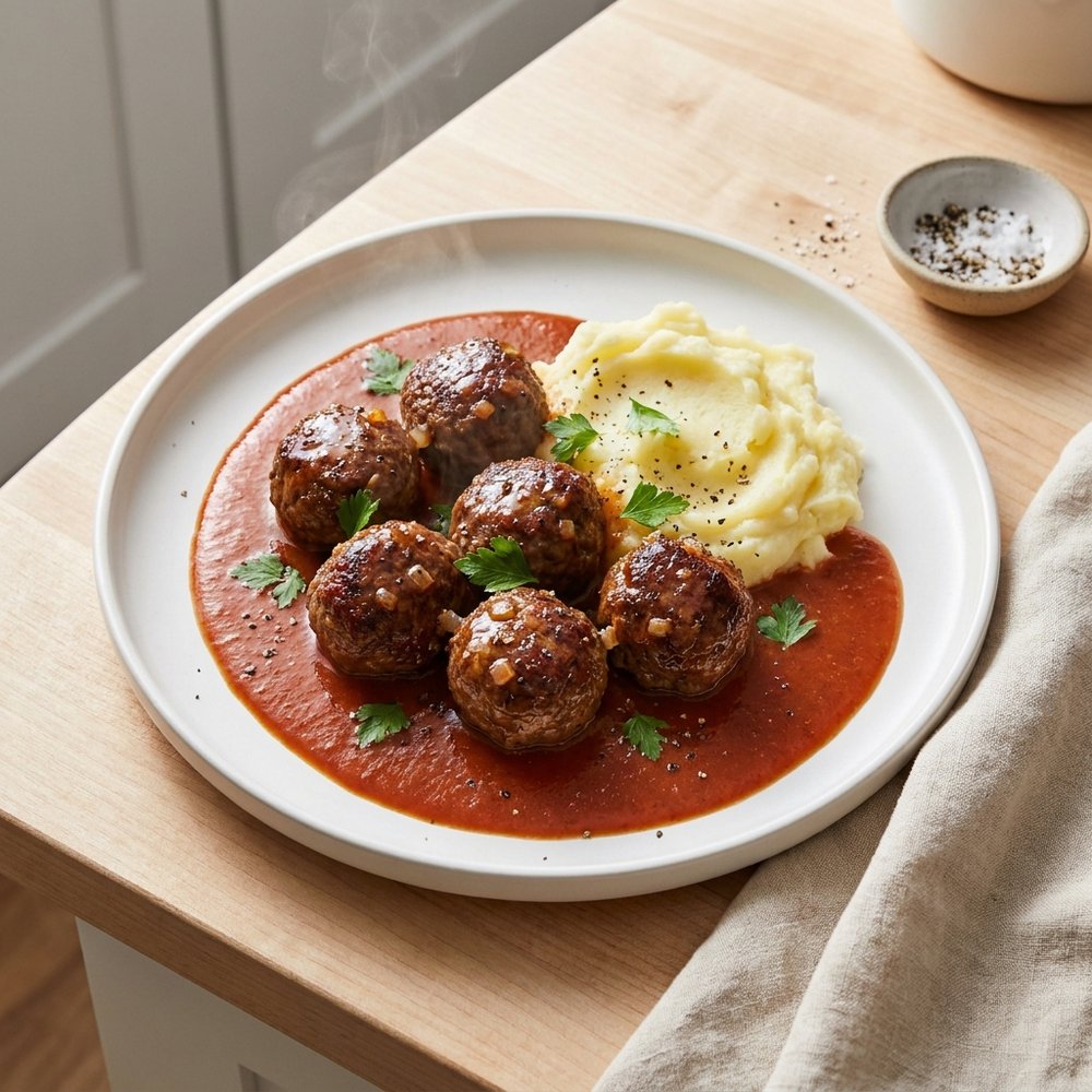 Dutch-Style Gehaktballen (Meatballs)