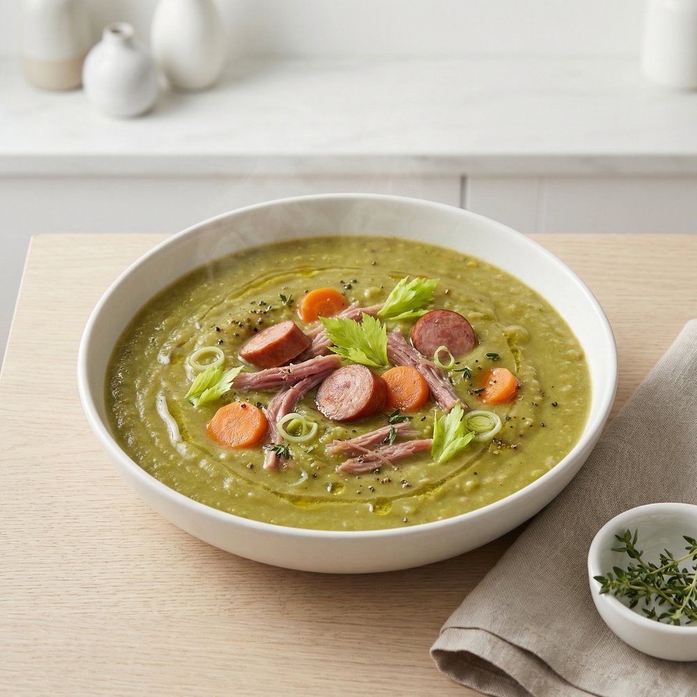 Dutch Snert: Hearty Split Pea Soup