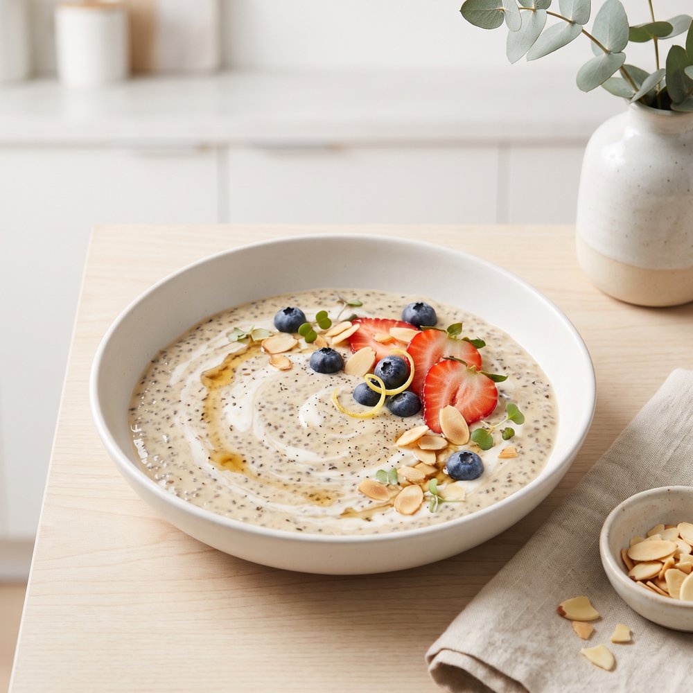 Earl Grey Chia Pudding