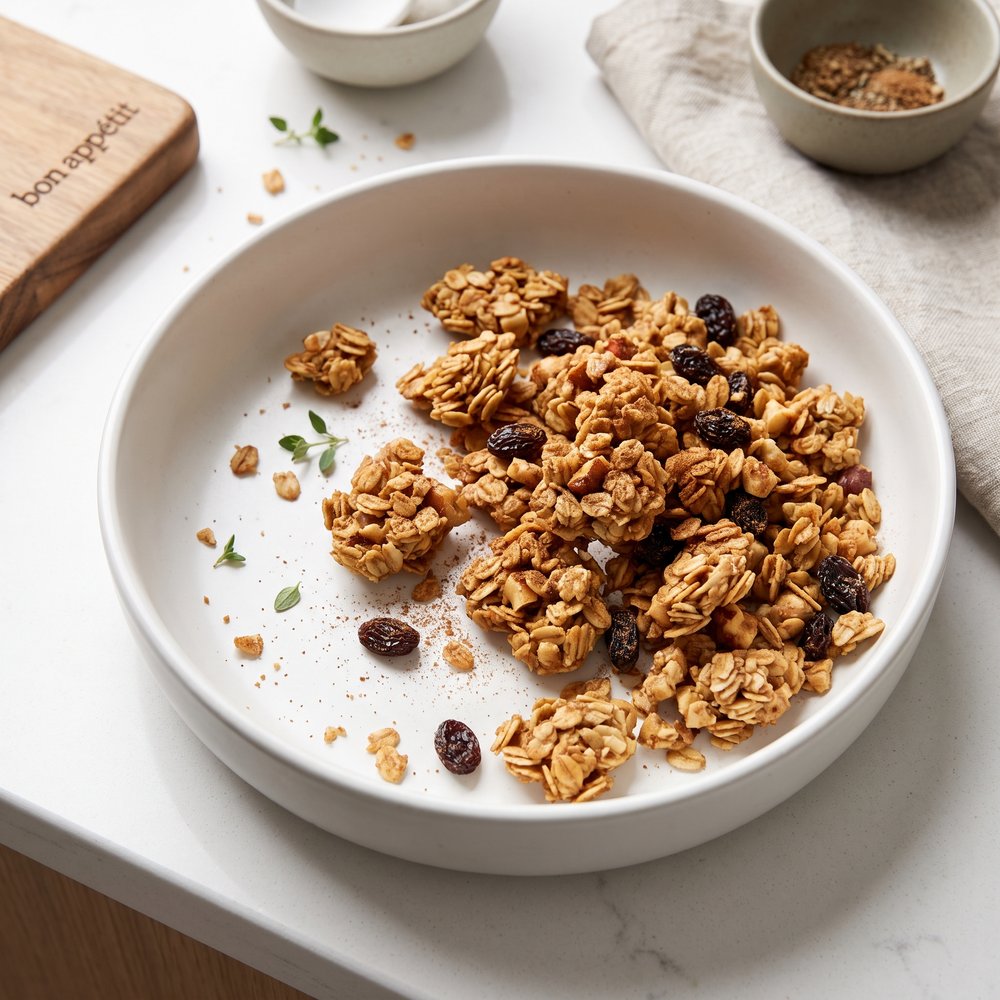Easiest Peanut Butter Granola Ever