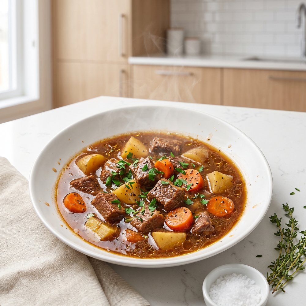 Easy Beef Stew for the Slow Cooker