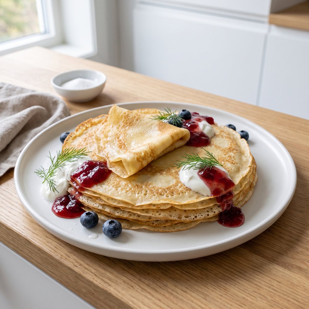 Easy Blini (Russian Pancake)