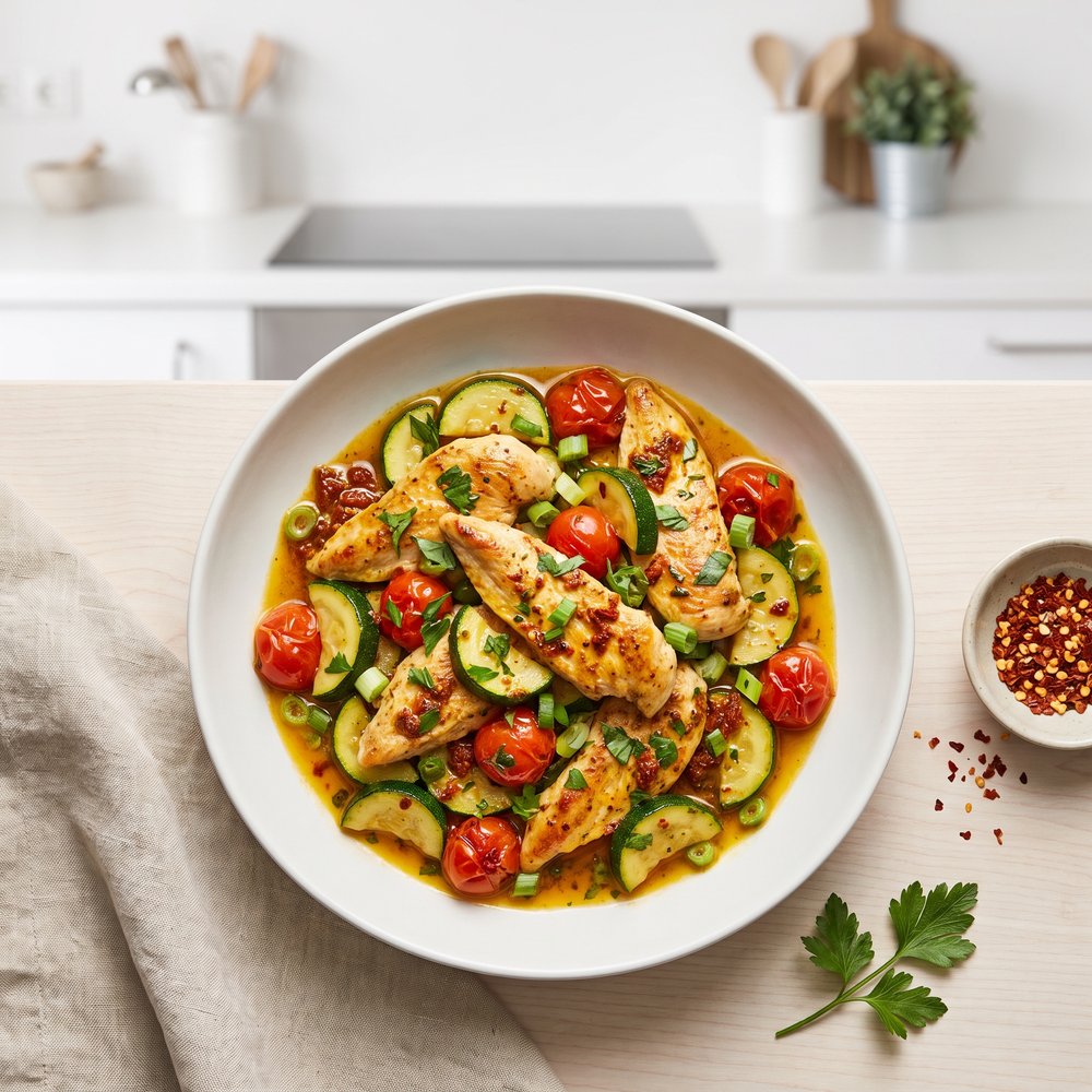 Easy Chicken Primavera