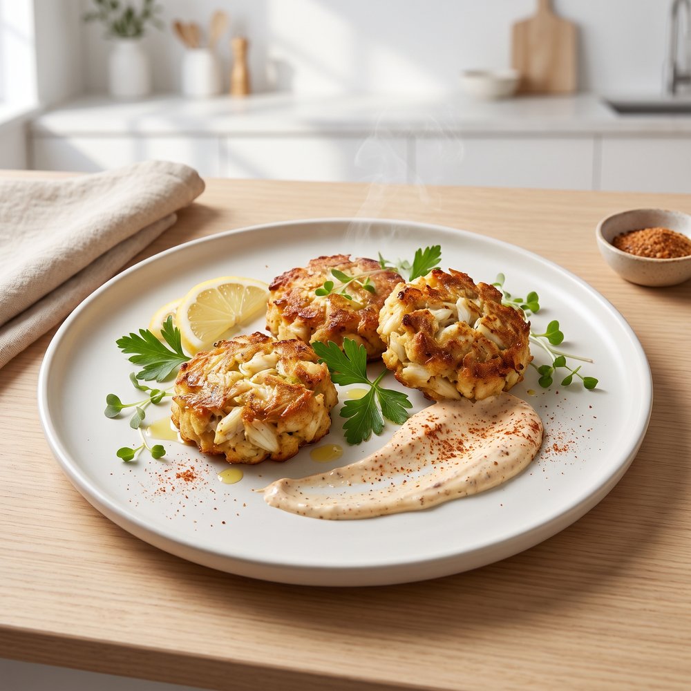 Easy Fried Crab Cakes