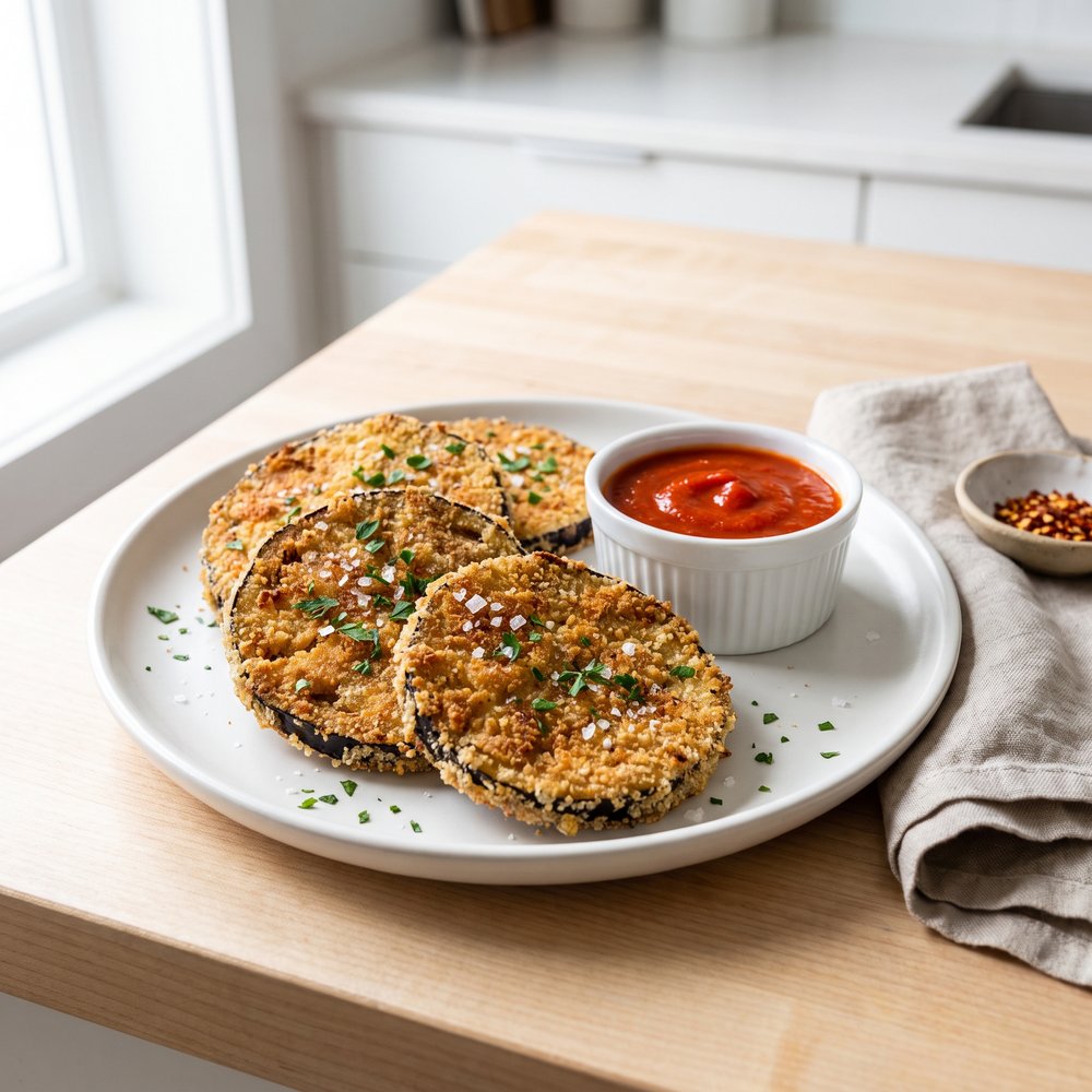 Easy Fried Eggplant