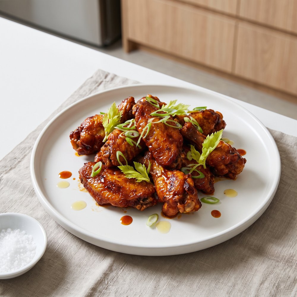 Easy Grilled Buffalo Chicken Wings