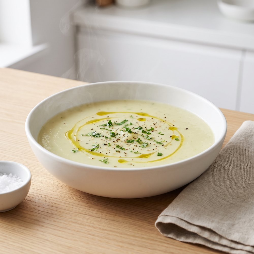 Easy Leek and Potato Soup