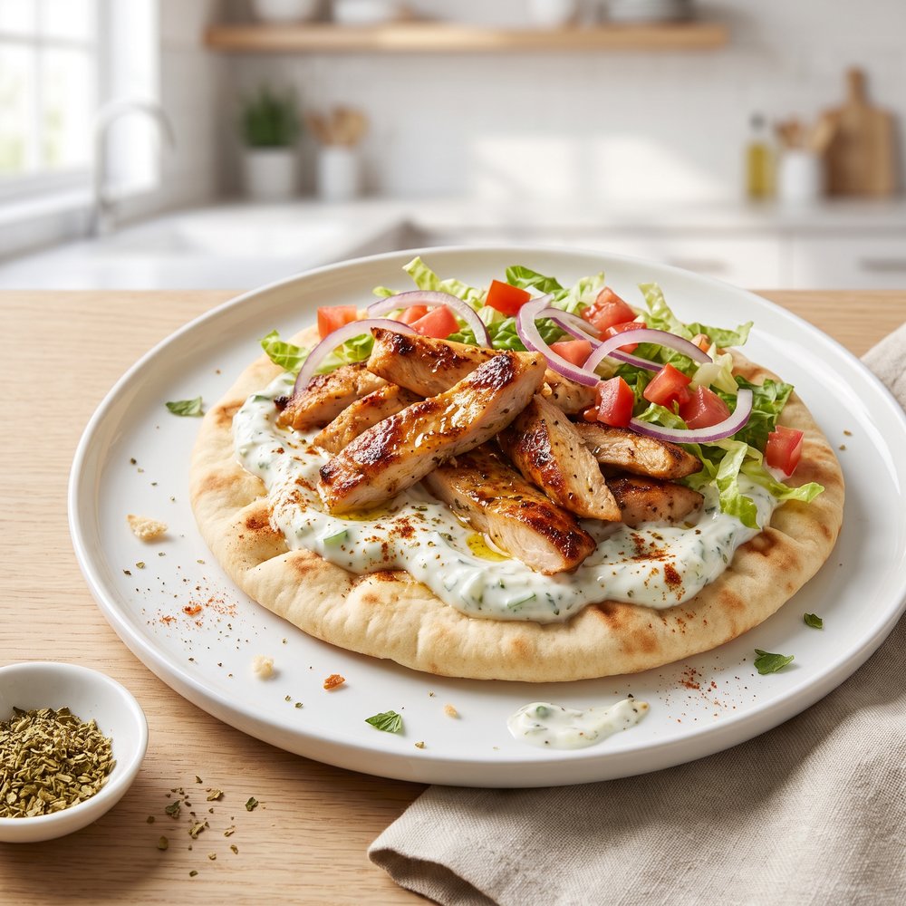 Easy Oven-Roasted Chicken Gyros